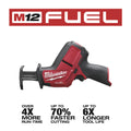Milwaukee M12 Hackzall Cordless Brushed Reciprocating Saw Tool Only