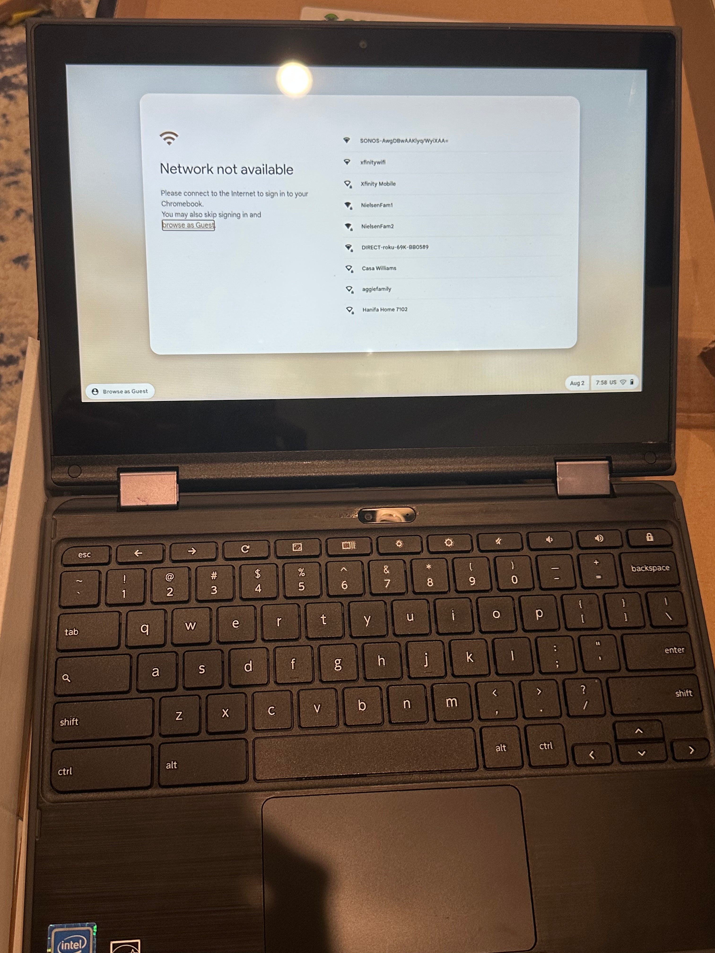 Pre-Owned Lenovo 11.6" 300e Chromebook Touchscreen LCD 2 in 1 Chromebook