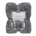 Alaska Super Soft Throw Blanket (King-Gray)