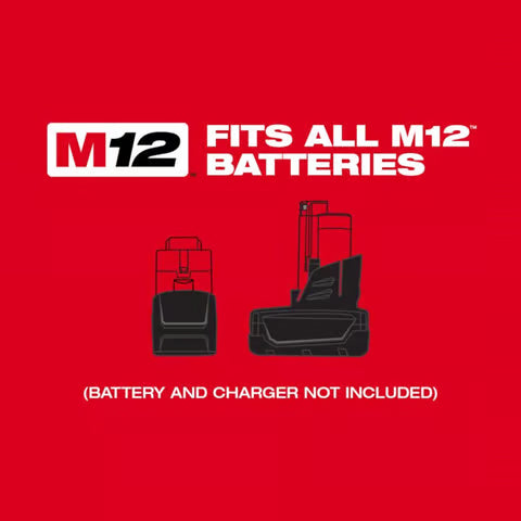 Milwaukee M12 Hackzall Cordless Brushed Reciprocating Saw Tool Only