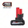M12 RedLithium-Ion XC5.0 Extended Capacity Battery- New in package