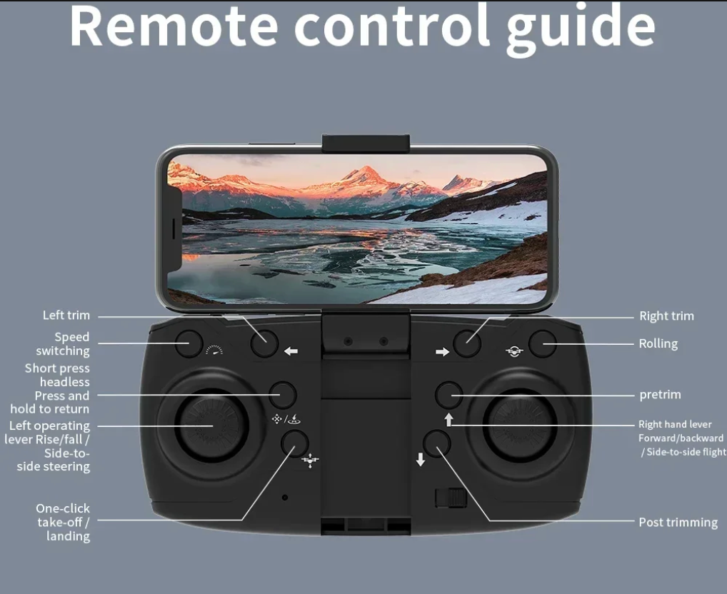 E88 Pro Foldable Drone — 4K Wide Angle Camera, WiFi FPV, Altitude Hold & Carrying Case Included