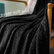 Alaska Super Soft Throw Blanket (king) - Royal Blue Color