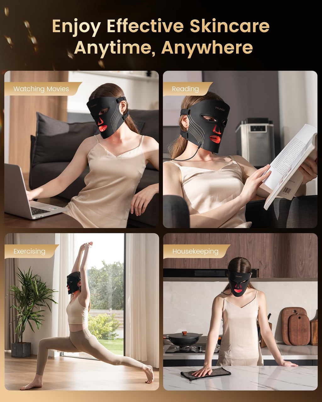 PRUNGO Red Light Therapy for Face