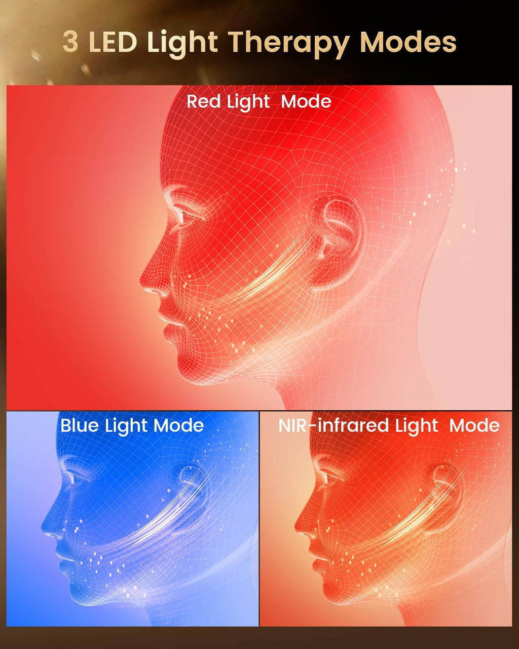 PRUNGO Red Light Therapy for Face