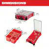 Milwaukee PACKOUT 5-Compartments Parts Organizer