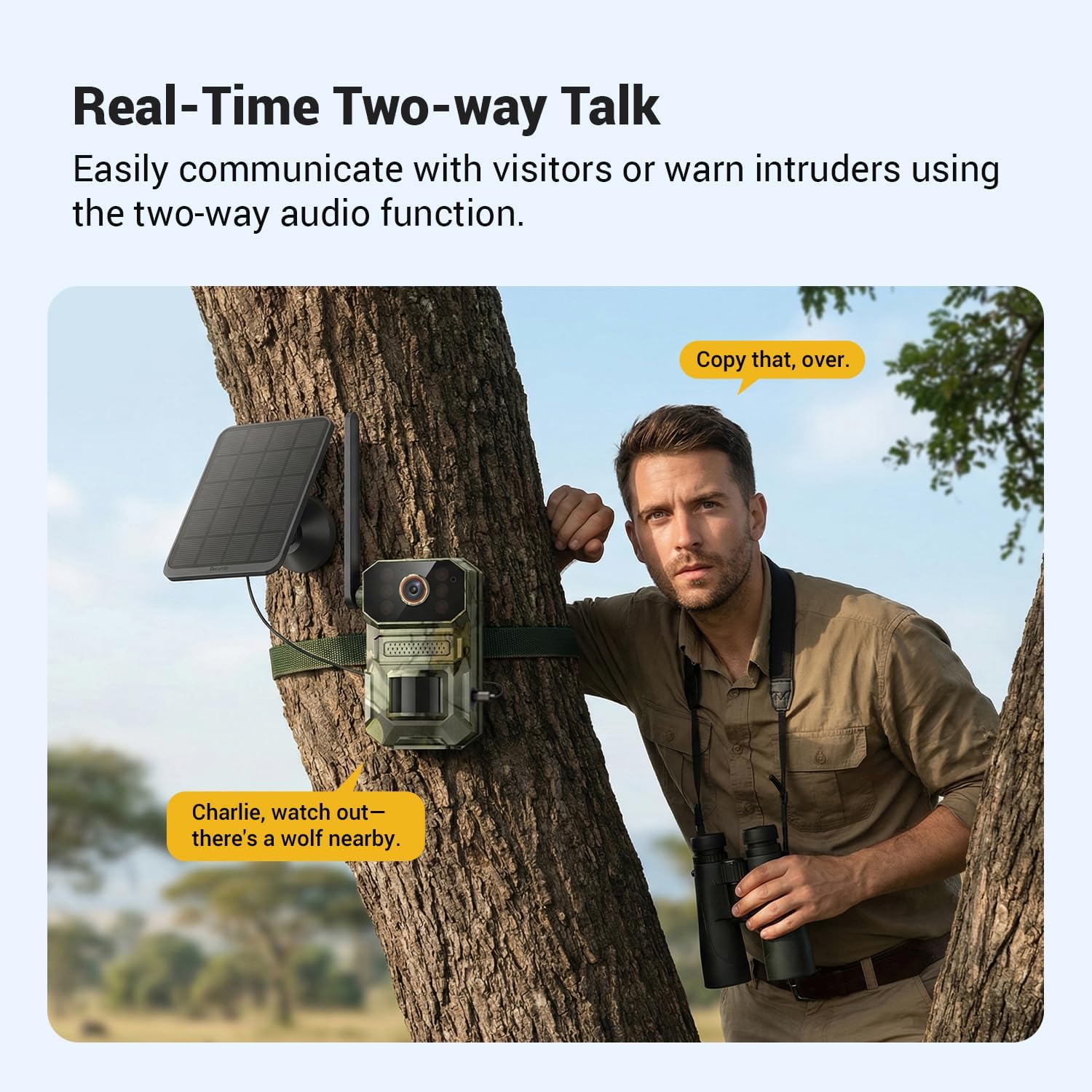 4G LTE Solar Trail Camera-1080P Full HD Video & Infrared Night Vision